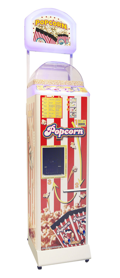 Popcorn vending machine Mod. 500_EU Corn Poppets