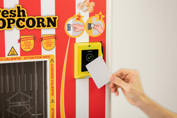 Popcorn vending machine Mod. 520_EU Corn Poppets