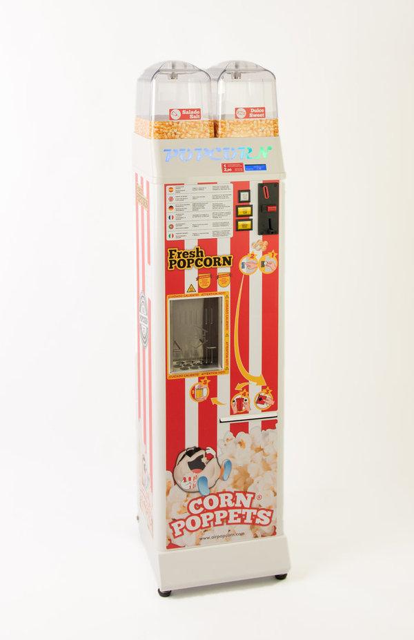 Popcorn vending machine Mod. 520_EU Corn Poppets